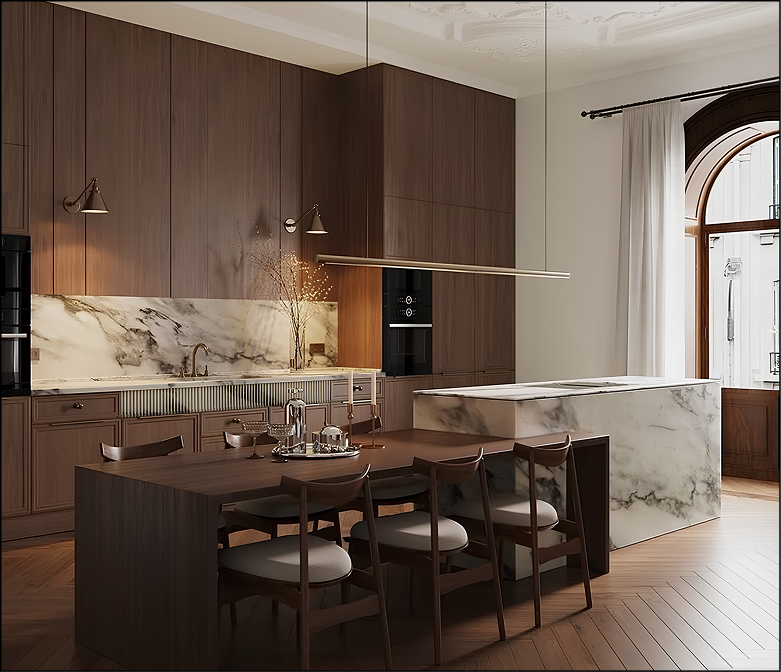 Концепция Саврасов - уютный интерьер